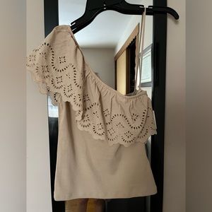NWT one shoulder top